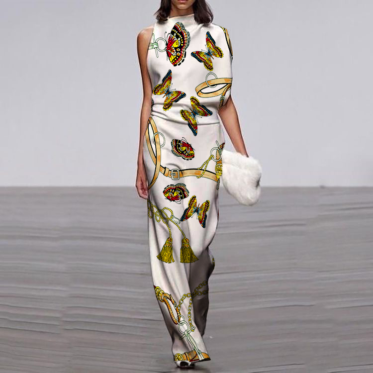 Elegant and fashionable women's one-piece suit